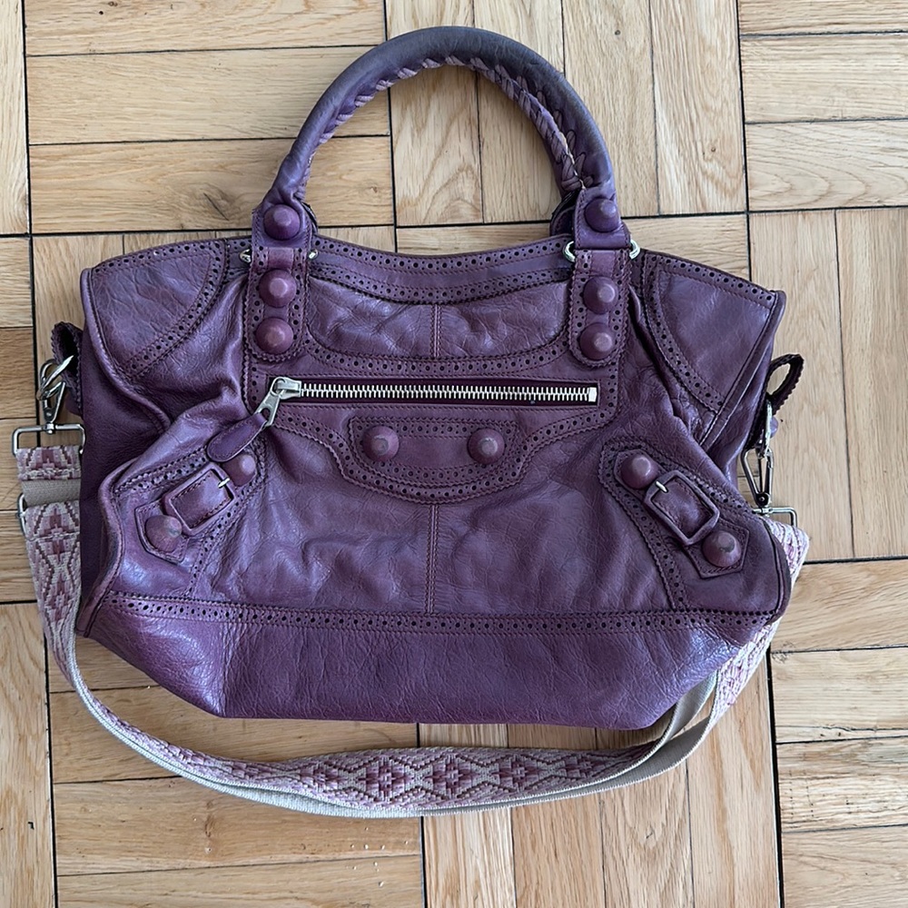 Balenciaga City Bag Lilac Purple